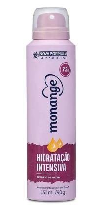 Imagem de  Desodorante Aerosol Monange  Hidratação Intensiva 150ml