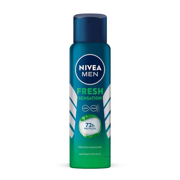 Imagem de Desodorante Aerosol Nivea Fresh Sensation Masculino 150ml