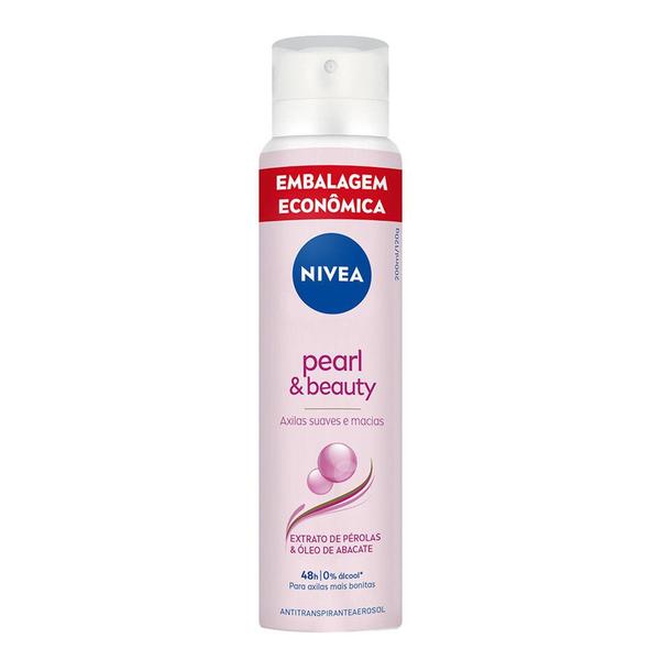 Imagem de Desodorante Aerosol Nivea Pearl & Beauty 200ml