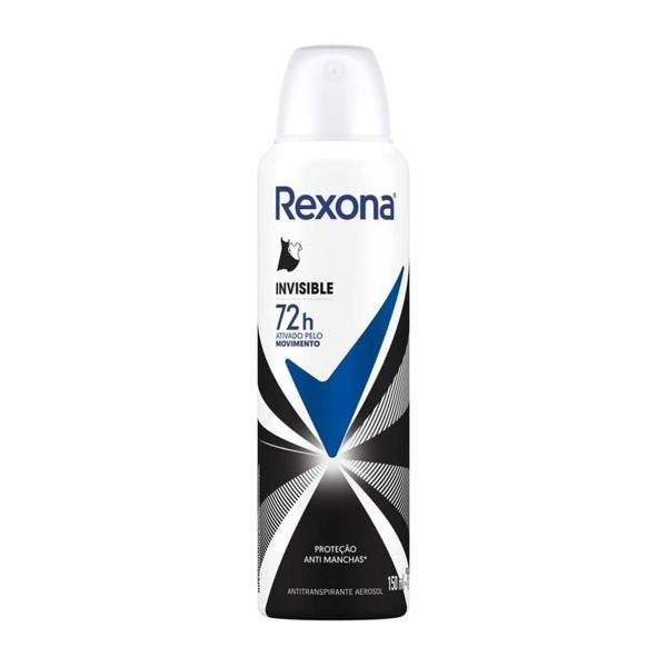 Imagem de Desodorante Aerosol Rexona Feminino Invisible 150Ml