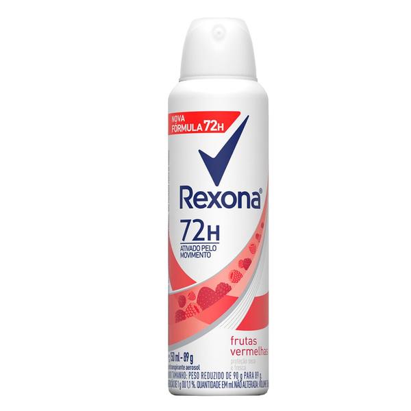 Imagem de Desodorante Aerosol Rexona Frutas Vermelhas 150ml