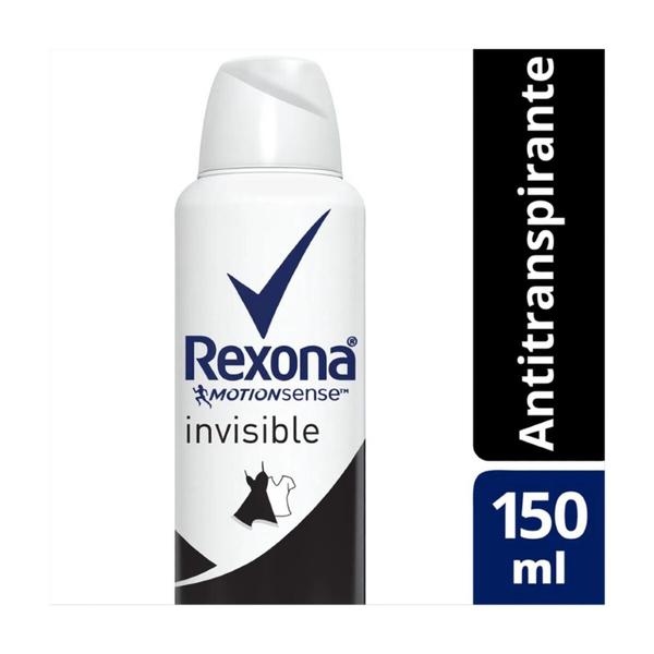 Imagem de Desodorante Aerosol Rexona Invisible 150ml