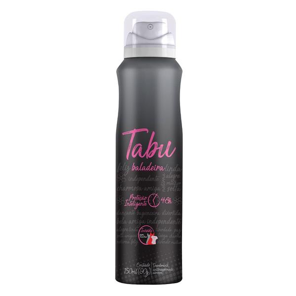 Imagem de Desodorante Aerosol Tabu Collection Baladeira 150ml