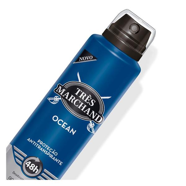 Imagem de Desodorante Aerosol Tres Marchand Ocean 150g