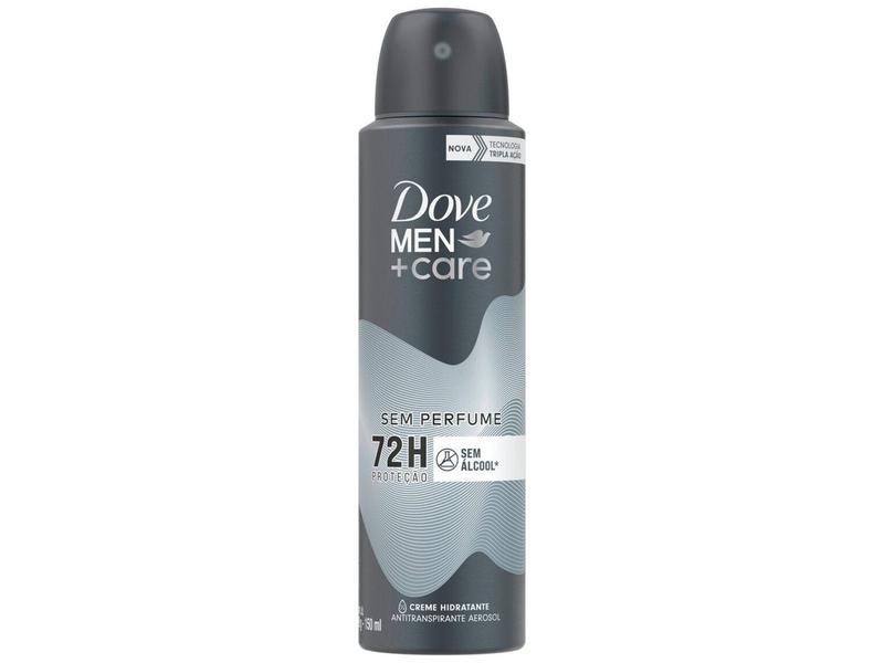 Imagem de Desodorante Aerossol Antitranspirante Dove Men+Care Masculino 72 Horas Sem Perfume