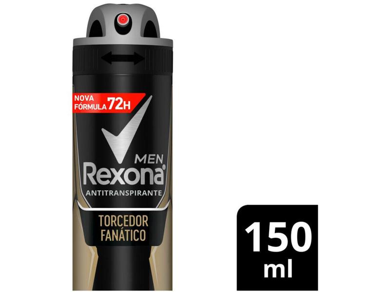 Imagem de Desodorante Aerossol Antitranspirante Masculino - Rexona Torcedor Fanático 150ml