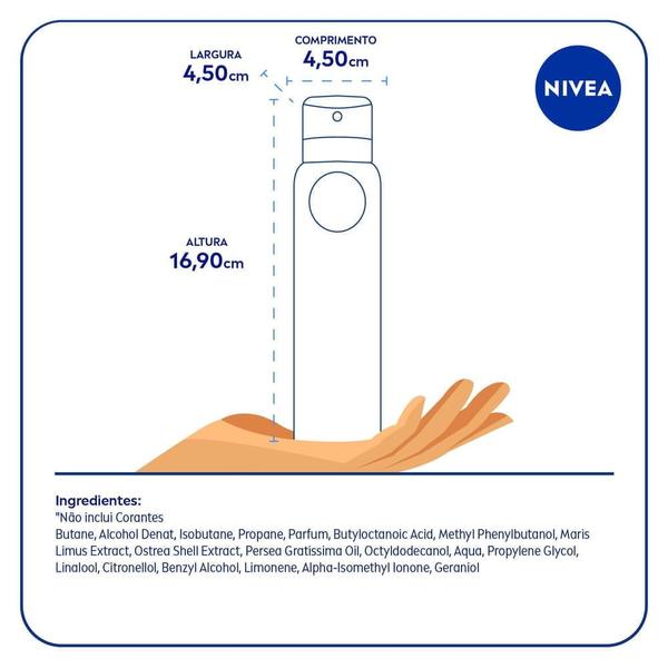 Imagem de Desodorante Aerossol Nivea Fresh Natural 90g/150ml