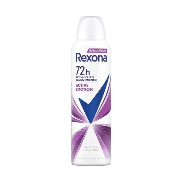 Imagem de Desodorante Aerossol Rexona Feminino Active Emotion 150ml