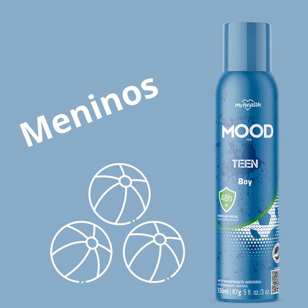 Imagem de Desodorante Aerossol Teen Boy Mood Care 150Ml - My Health