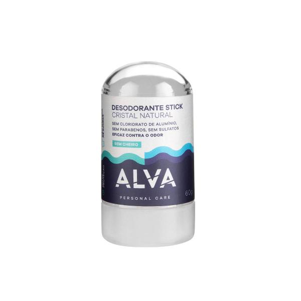 Imagem de Desodorante Alva Cristal Stick Vegano Pedra 60g