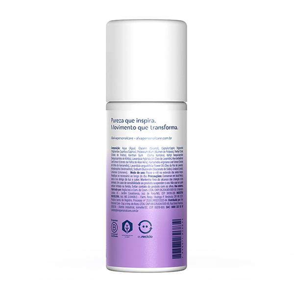 Imagem de Desodorante Alva Deo Roll-On Cristal Natural Lavanda Vegano 70ml