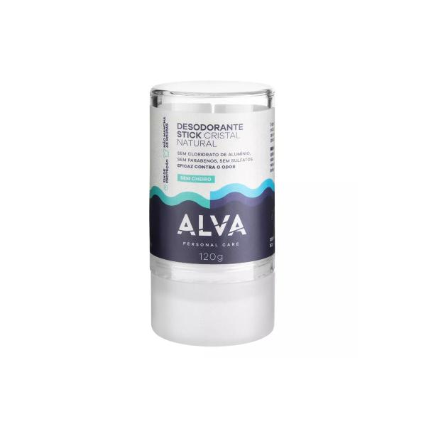 Imagem de Desodorante Alva Stick Cristal Natural sem aluminio sem perfume 120g