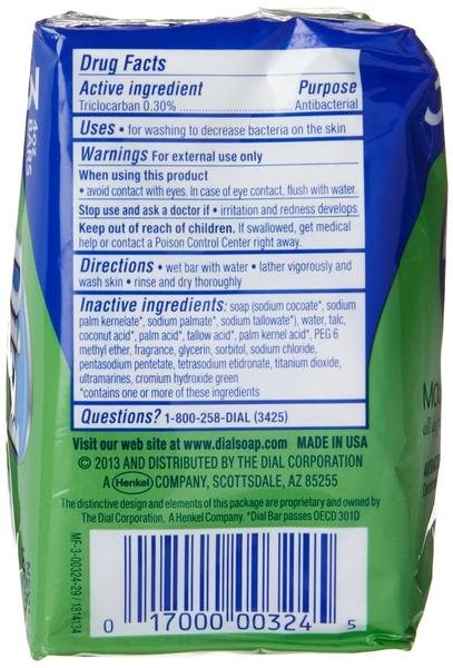 Imagem de Desodorante antibacteriano Soap Dial Mountain Fresh 9x118ml