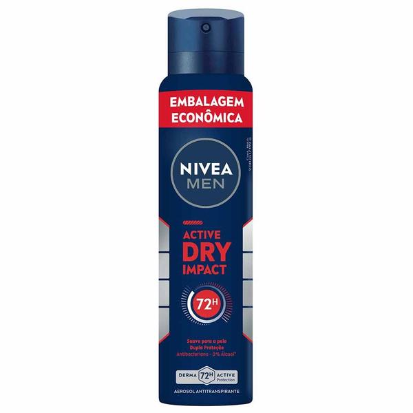 Imagem de Desodorante Antitranspirante Aerosol NIVEA MEN Dry Impact