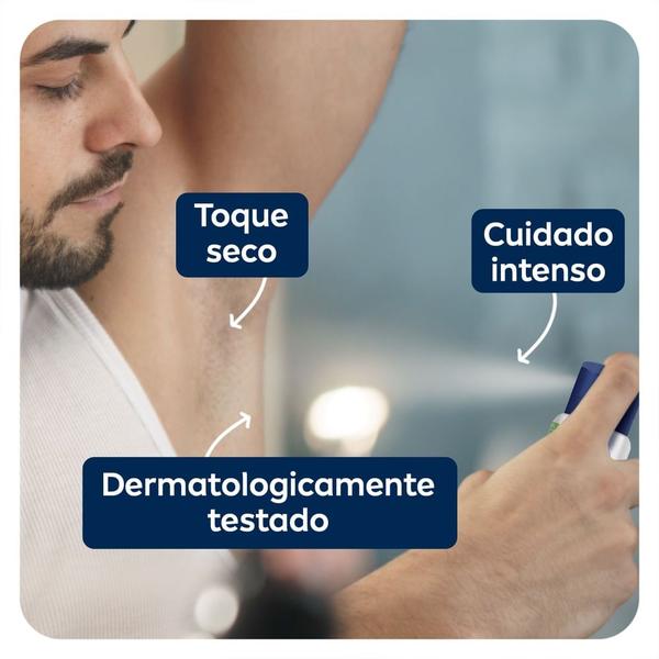 Imagem de Desodorante Antitranspirante Aerosol NIVEA Men Sensitive Protect 150ml- 3 unidades