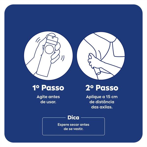 Imagem de Desodorante Antitranspirante Aerosol NIVEA Protect & Care 150ml- 3 unidades