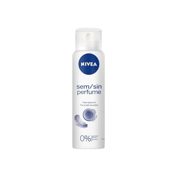 Imagem de Desodorante Antitranspirante Aerosol Nivea Sem Perfume 150ml