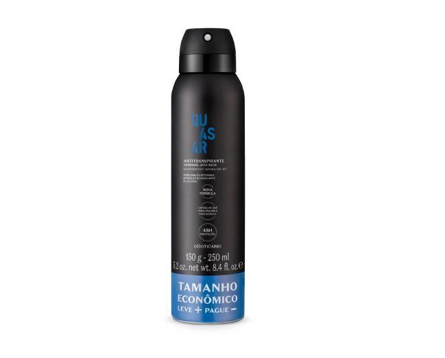 Imagem de Desodorante Antitranspirante Aerosol Quasar 250ml