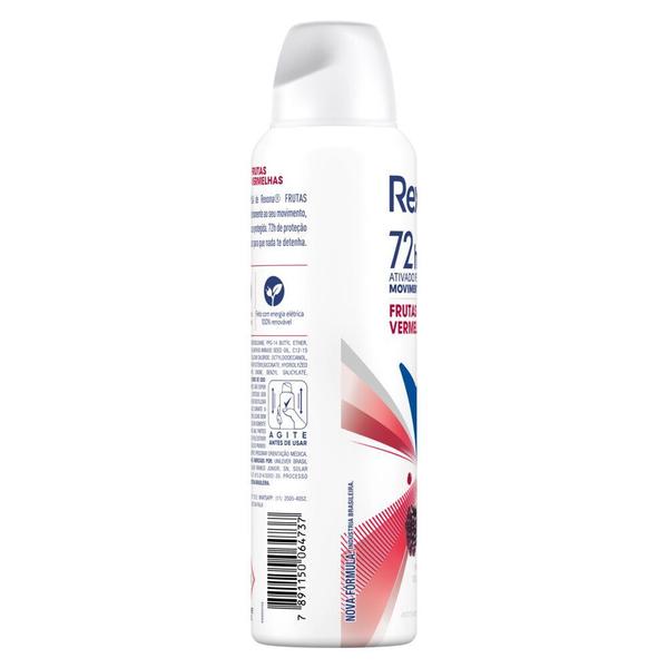 Imagem de Desodorante Antitranspirante Aerosol Rexona Feminino Frutas Vermelhas 150ml