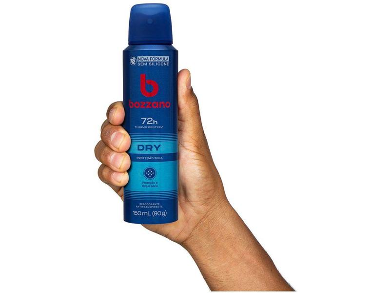 Imagem de Desodorante Antitranspirante Aerossol Bozzano - Dry Masculino 72 Horas 150ml