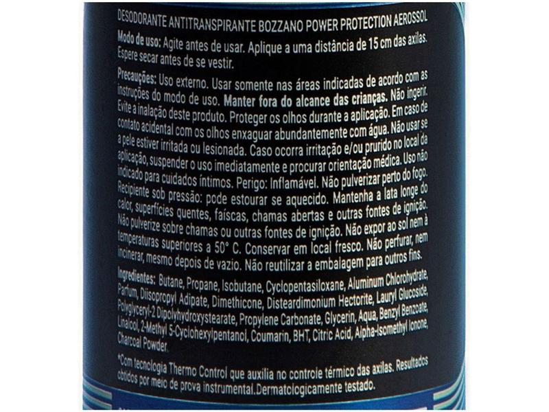 Imagem de Desodorante Antitranspirante Aerossol Bozzano - Power Protection Masculino 150ml