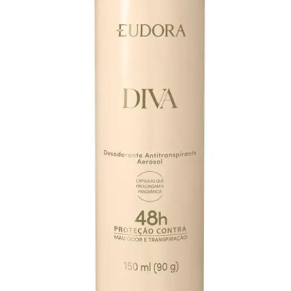 Imagem de Desodorante Antitranspirante Aerossol Diva 150ml/90g - Eudora