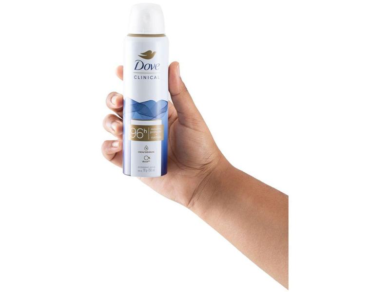 Imagem de Desodorante Antitranspirante Aerossol Dove Clinical - Original Clean 96 horas 150ml