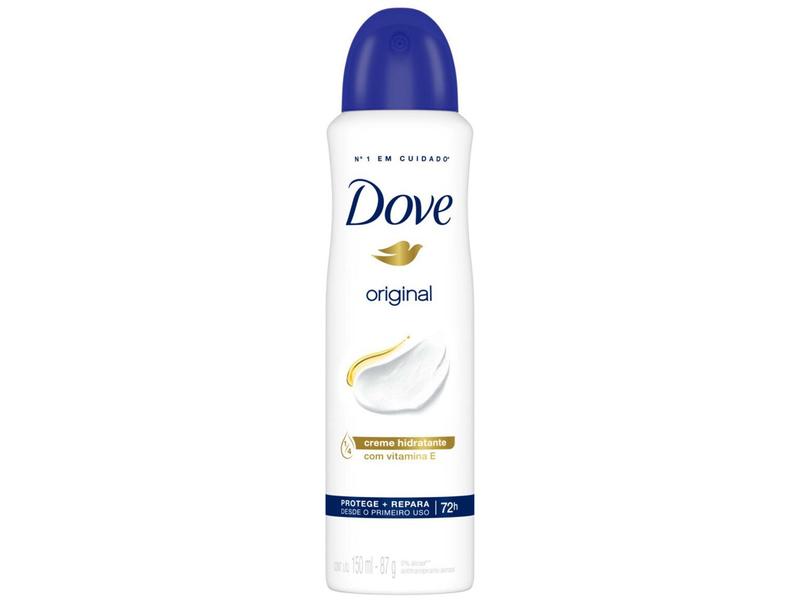 Desodorante Antitranspirante Aerossol Dove Original 72 Horas 150ml Desodorante Antitranspirante Aerossol Dove Original 72 Horas 150ml