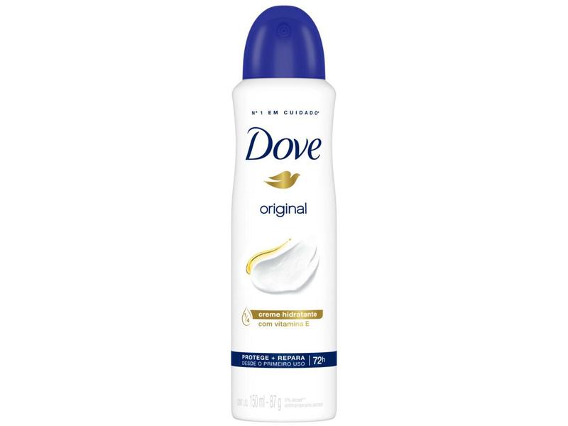 Desodorante Antitranspirante Aerossol Dove Original 72 Horas 150ml Desodorante Antitranspirante Aerossol Dove Original 72 Horas 150ml