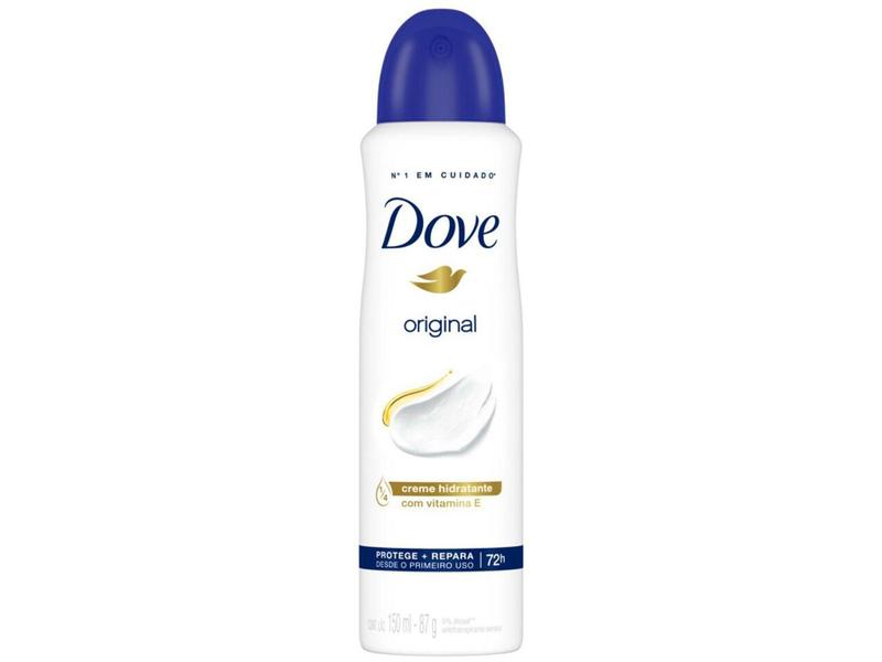 Imagem de Desodorante Antitranspirante Aerossol Dove Original 72 Horas 150ml