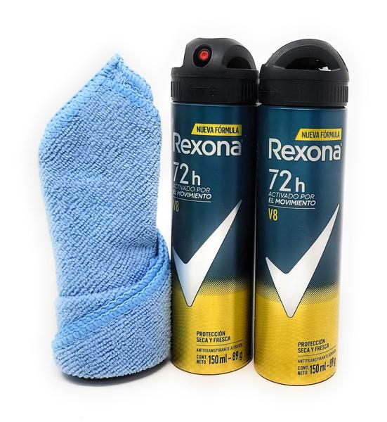 Imagem de Desodorante Antitranspirante Aerossol Rexona - Motion Sense V8 Masculino 72 Horas 150ml