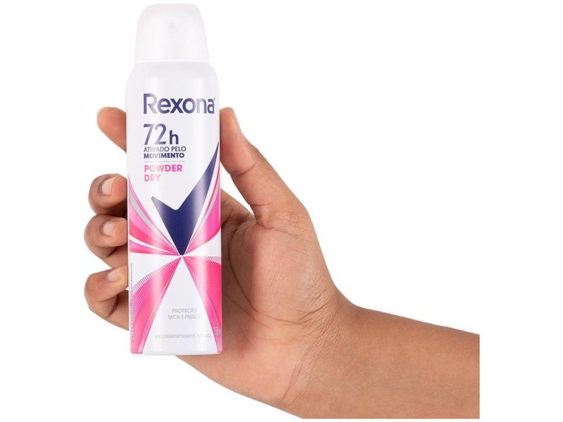 Imagem de Desodorante Antitranspirante Aerossol Rexona - Powder Dry Feminino 72 Horas 150ml