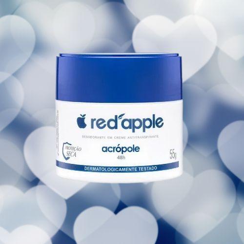 Imagem de Desodorante Antitranspirante Creme Acrópole 55G - Red Apple