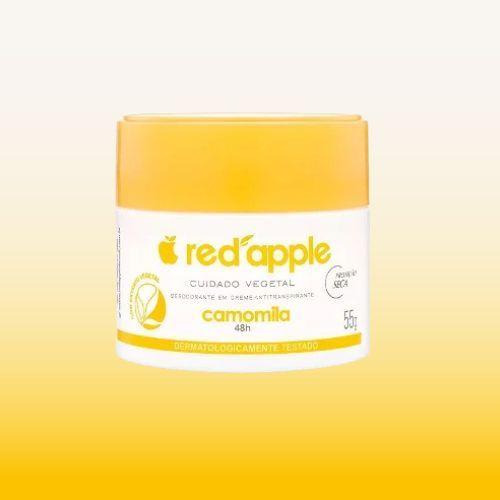 Imagem de Desodorante Antitranspirante Creme Camomila 55G - Red Apple