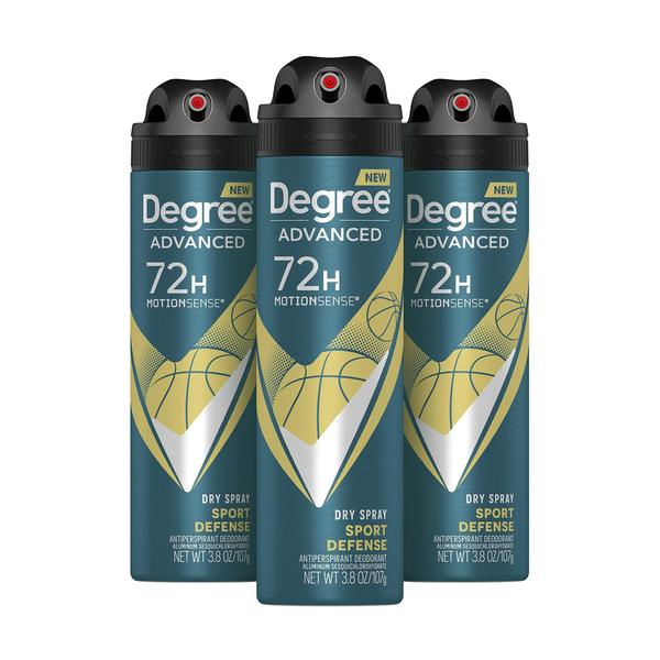 Imagem de Desodorante Antitranspirante Degree Men Dry Spray Sport - Kit com 3 Unidades (110ml cada)