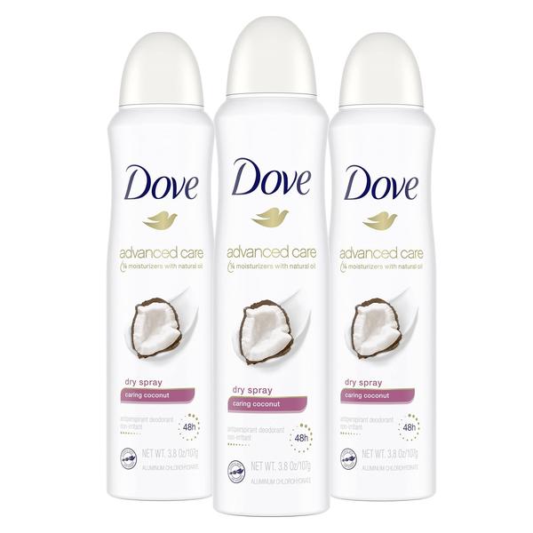 Imagem de Desodorante antitranspirante Dove Advanced Care Caring Coconut