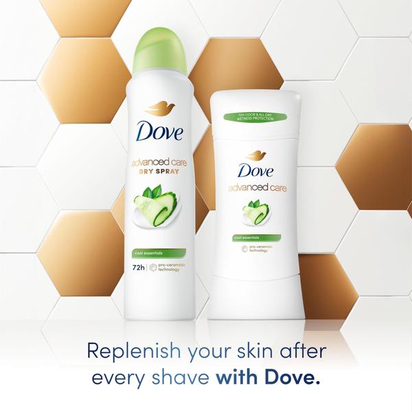 Imagem de Desodorante antitranspirante Dove Advanced Care Cool 110 ml, pacote com 3