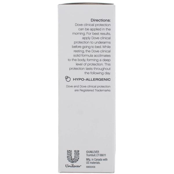 Imagem de Desodorante antitranspirante Dove Clinical Protection 50mL