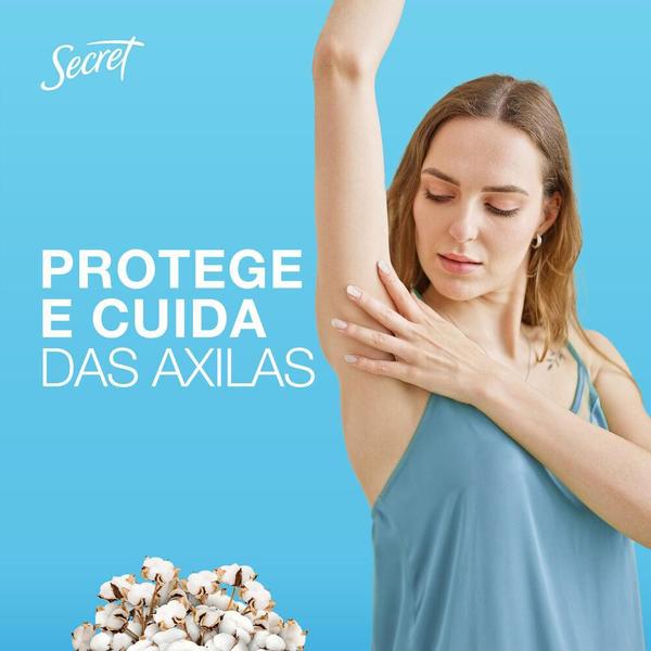 Imagem de Desodorante Antitranspirante em Barra Secret Powder Protect Algodão 45g