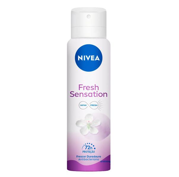 Imagem de Desodorante Antitranspirante Nivea Aerossol Fresh Sensation 150ml