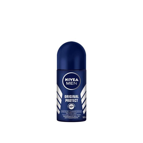 Imagem de Desodorante Antitranspirante Nivea Men Roll On Original Protect 50ml