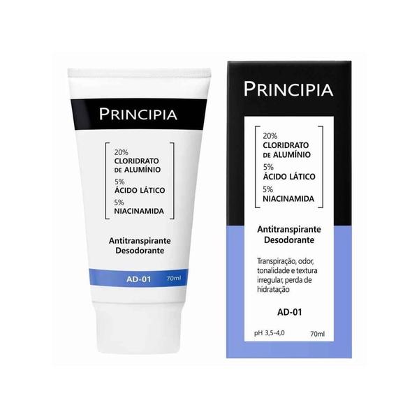 Imagem de Desodorante Antitranspirante Principia AD-01 Anti-Odor 70ml