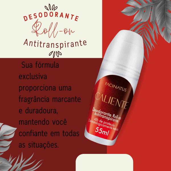 Imagem de Desodorante Antitranspirante Roll-On Caliente 55 Ml 48 Horas