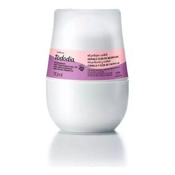 Imagem de Desodorante Antitranspirante Roll-on Natura Tododia Ameixa e Flor de Baunilha 70ml