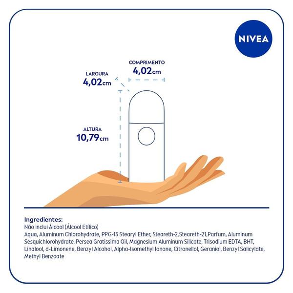 Imagem de Desodorante Antitranspirante Roll On NIVEA Dry Comfort 50ml - 4 unidades