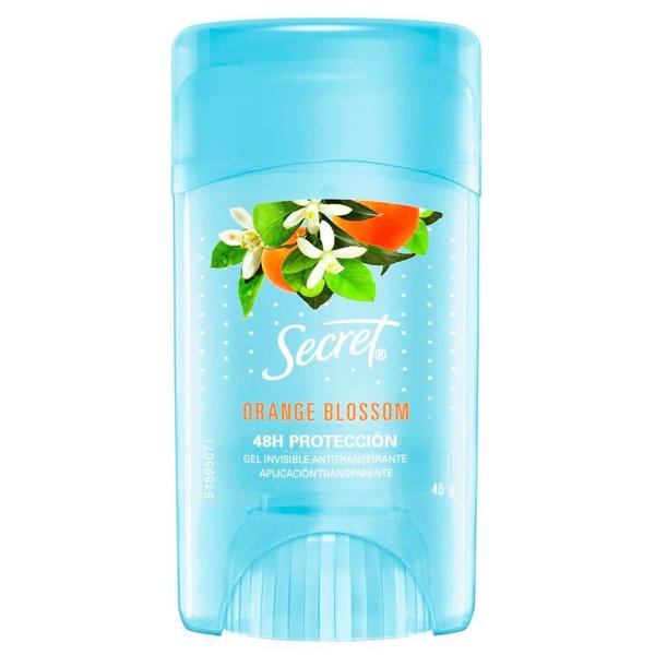 Imagem de Desodorante Antitranspirante Secret Clear Gel Orange Blossom 45g