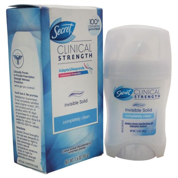 Imagem de Desodorante antitranspirante Secret Clinical Strength Women 50mL