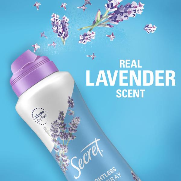 Imagem de Desodorante antitranspirante Secret Dry Spray Relaxing Lavender