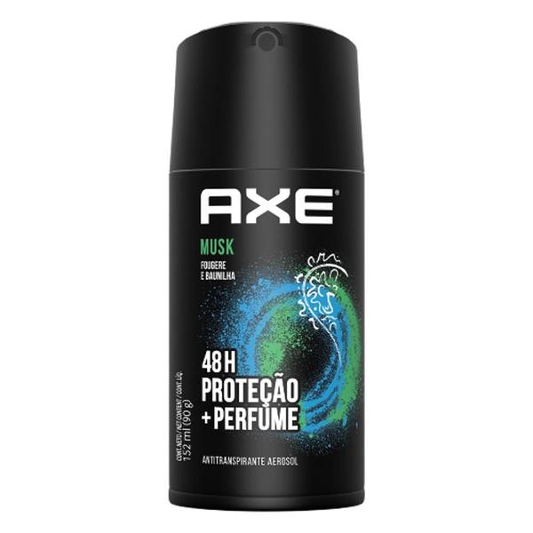 Imagem de Desodorante Antitranspirante Spray Axe Musk Masculino 48h 152ml