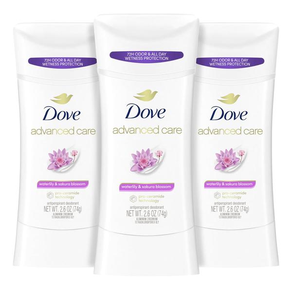 Imagem de Desodorante antitranspirante Stick Dove Advanced Care 3ct